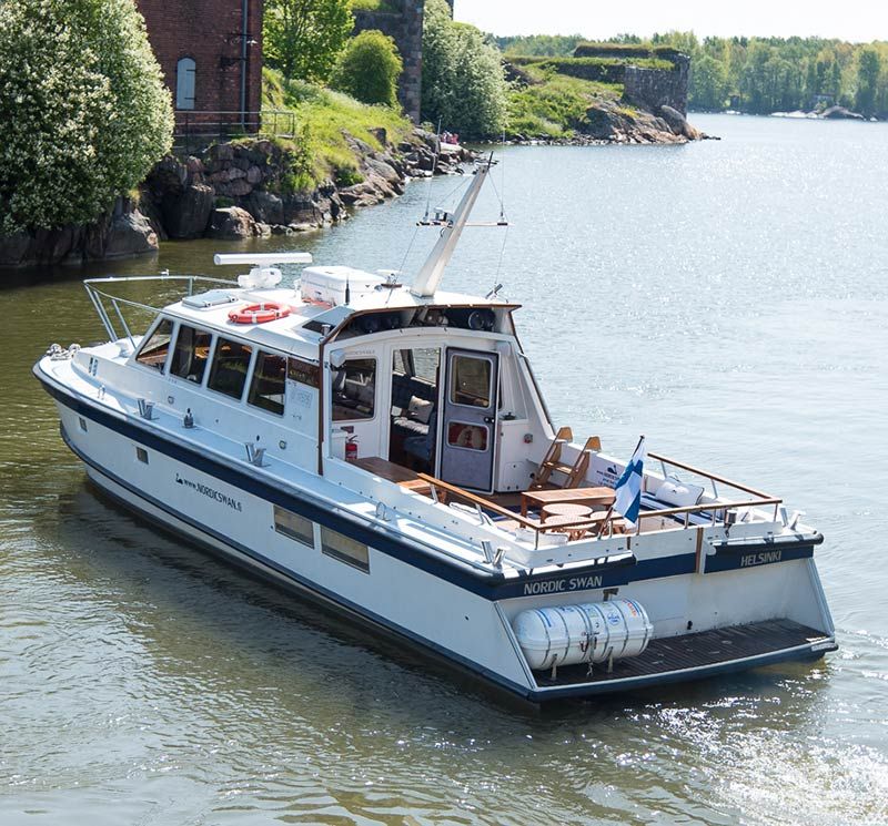Nordic Swan charter boat 