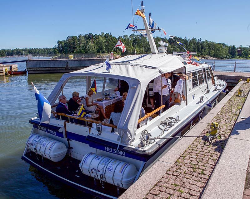 Nordic Swan charter boat 